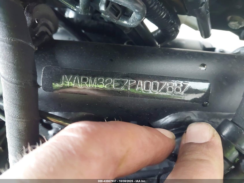 2023 Yamaha Mt07 VIN: JYARM32E7PA007887 Lot: 43567937