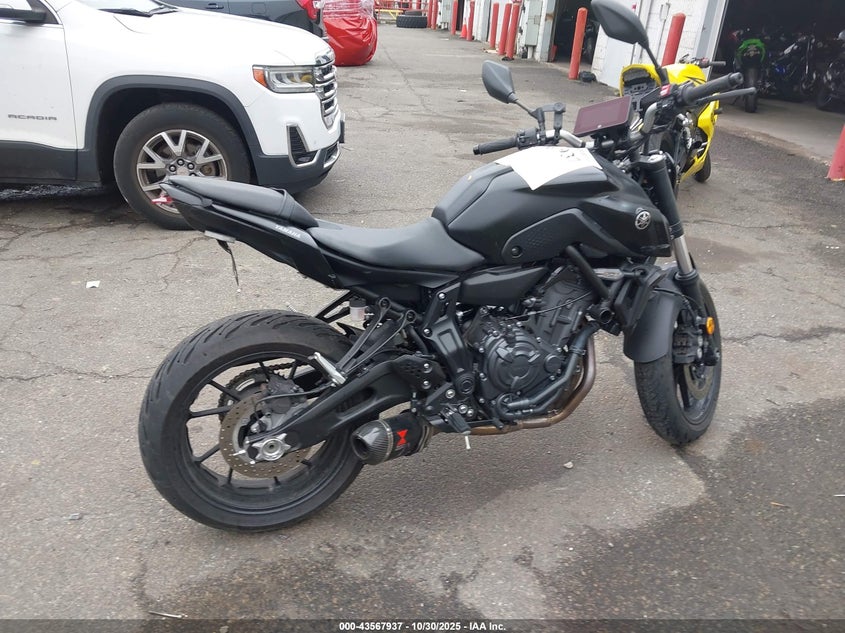 2023 Yamaha Mt07 VIN: JYARM32E7PA007887 Lot: 43567937