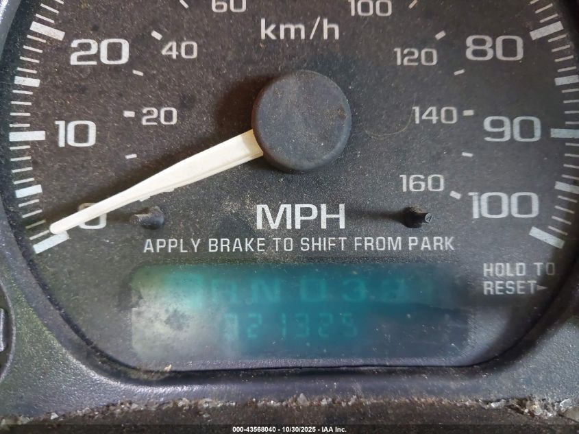 2002 Chevrolet Silverado 1500 VIN: 2GCEC19W521134679 Lot: 43568040