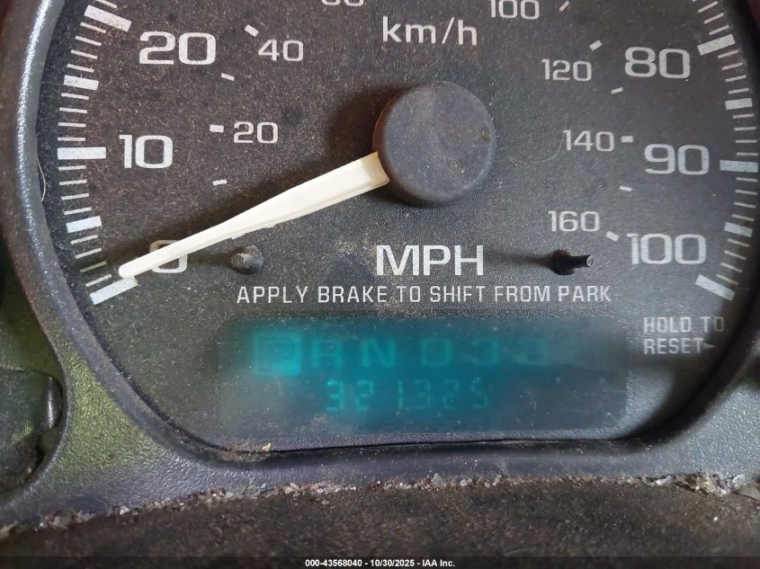 2002 Chevrolet Silverado 1500 VIN: 2GCEC19W521134679 Lot: 43568040