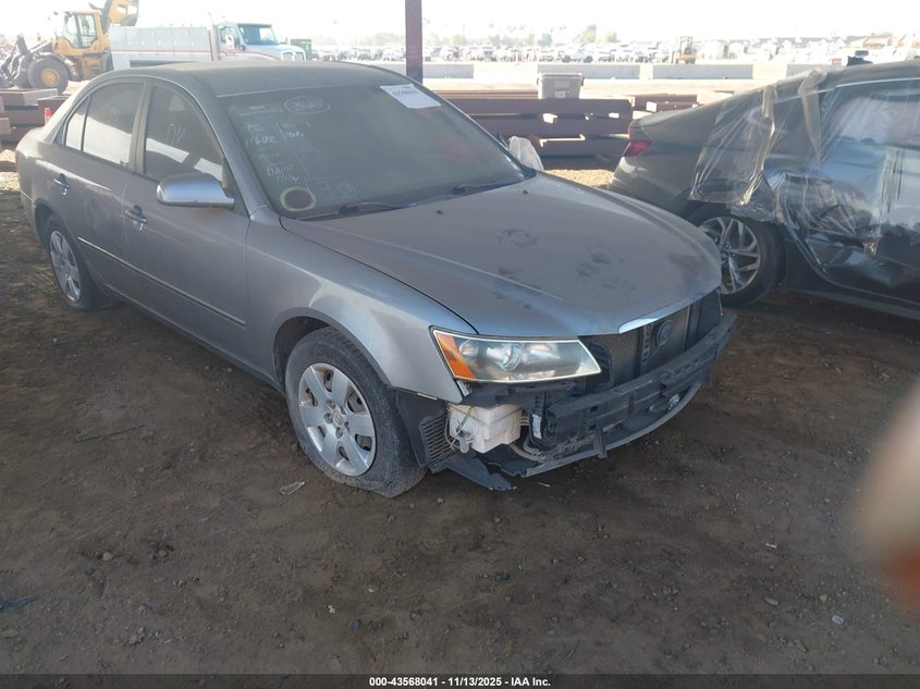 5NPET46C57H267346 2007 Hyundai Sonata Gls auction photo 1