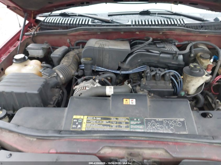 2002 Ford Explorer Xls VIN: 1FMZU62E32UA02713 Lot: 43568089