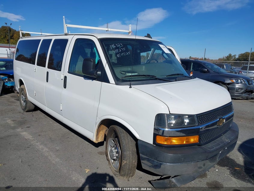 2019 CHEVROLET EXPRESS 3500 LT - 1GAZGPFG6K1196323