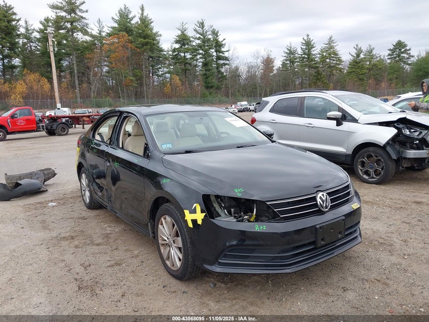 2015 VOLKSWAGEN JETTA 1.8T SE - 3VWD17AJ0FM296316