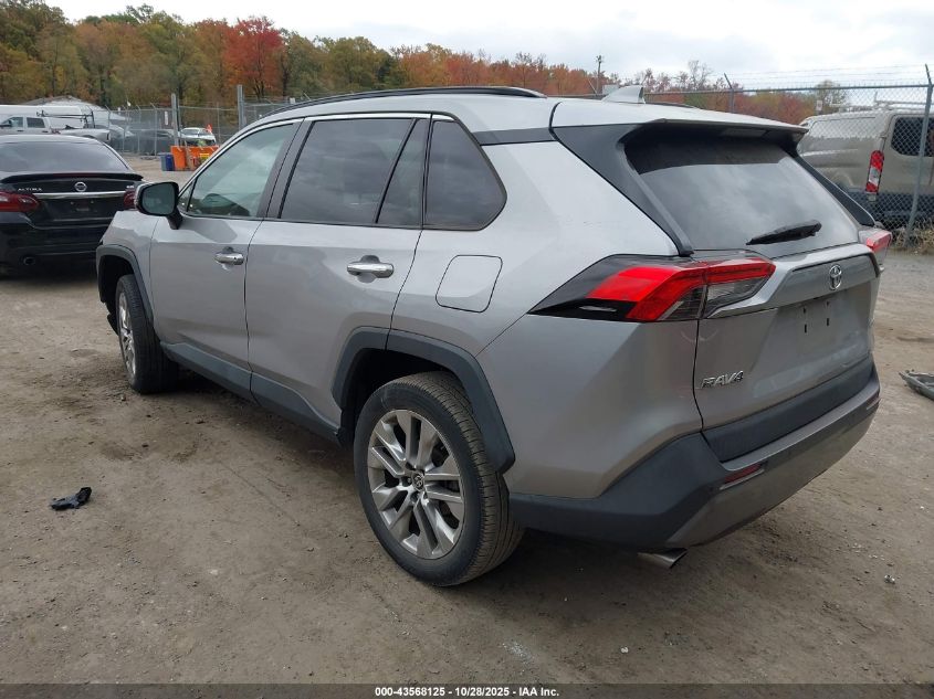 2021 Toyota Rav4 Limited VIN: 2T3Y1RFVXMC109804 Lot: 43568125
