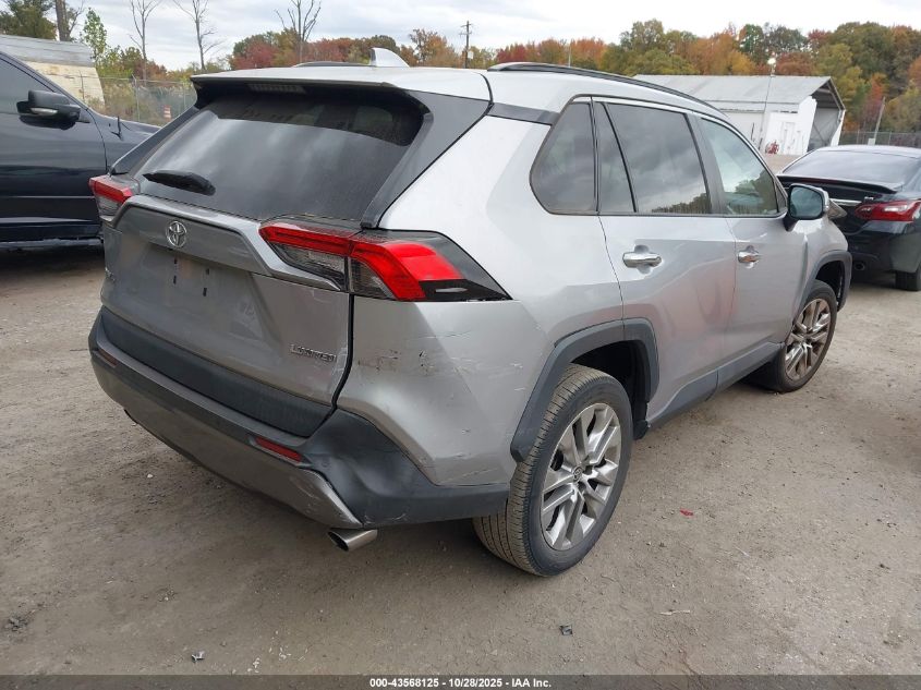 2021 Toyota Rav4 Limited VIN: 2T3Y1RFVXMC109804 Lot: 43568125