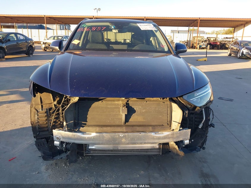 2022 Audi Q5 Premium Plus 45 Tfsi S Line Quattro S Tronic VIN: WA1EAAFY3N2015846 Lot: 43568157