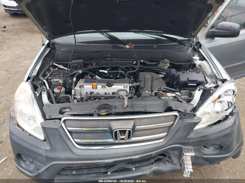 2006 Honda Cr-V Lx VIN: SHSRD68546U405117 Lot: 43568180