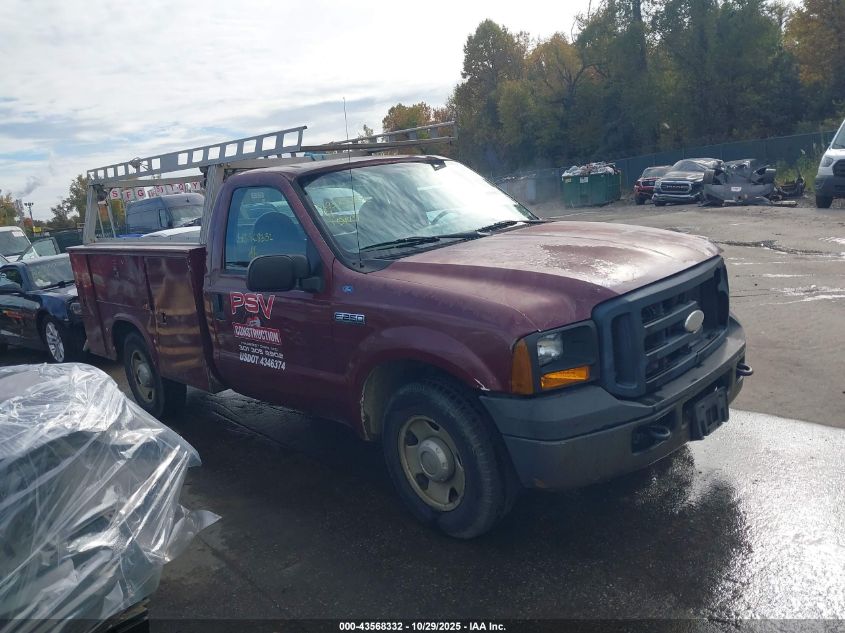 2006 Ford F-250 Xl/Xlt VIN: 1FDNF20546EB72258 Lot: 43568332