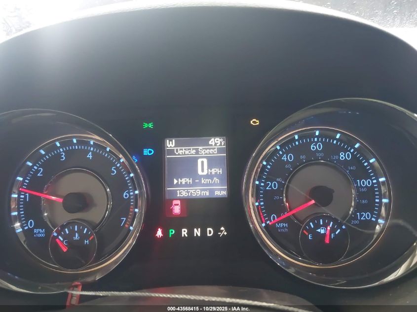 2016 Chrysler Town & Country Touring VIN: 2C4RC1BG6GR303797 Lot: 43568415