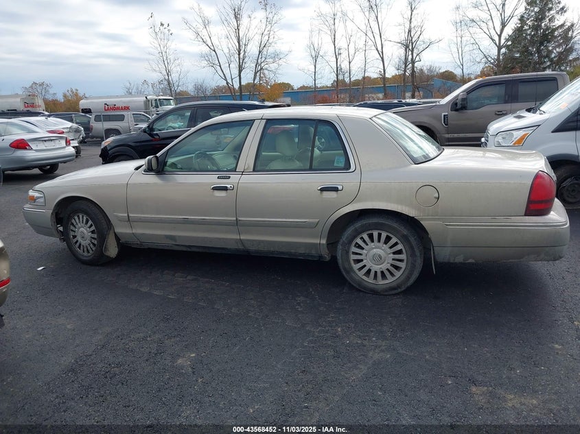 2007 Mercury Grand Marquis Ls VIN: 2MEFM75V07X639825 Lot: 43568452