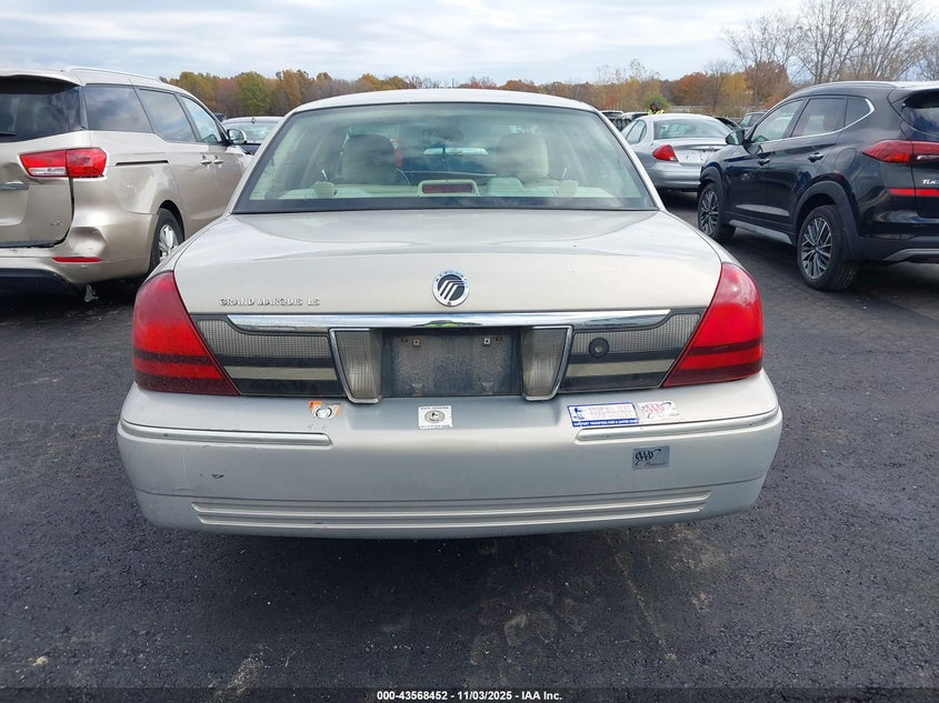 2007 Mercury Grand Marquis Ls VIN: 2MEFM75V07X639825 Lot: 43568452