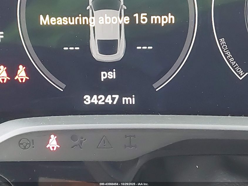 2021 Porsche Taycan 4S VIN: WP0AB2Y11MSA43007 Lot: 43568454