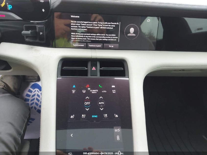 2021 Porsche Taycan 4S VIN: WP0AB2Y11MSA43007 Lot: 43568454