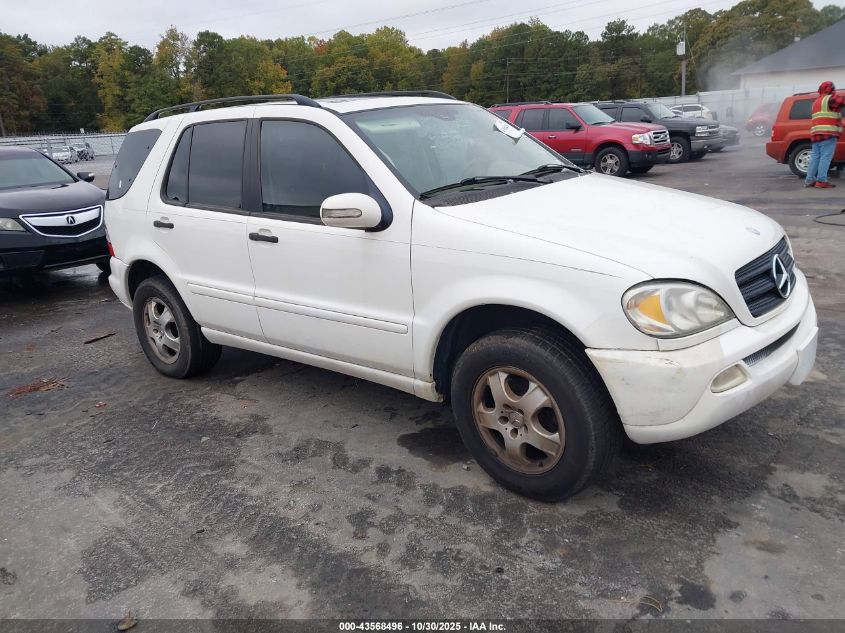 2002 Mercedes-Benz Ml 320