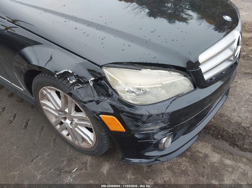 2009 Mercedes-Benz C 300 Sport 4Matic VIN: WDDGF81X09F278744 Lot: 43568504