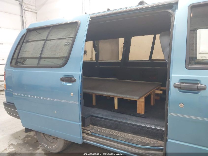 1993 Ford Aerostar VIN: 1FMDA41X8PZA42743 Lot: 43568559