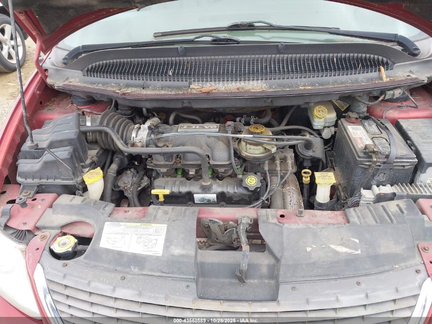 2003 Chrysler Town & Country Lx VIN: 2C4GP443X3R344130 Lot: 43568589