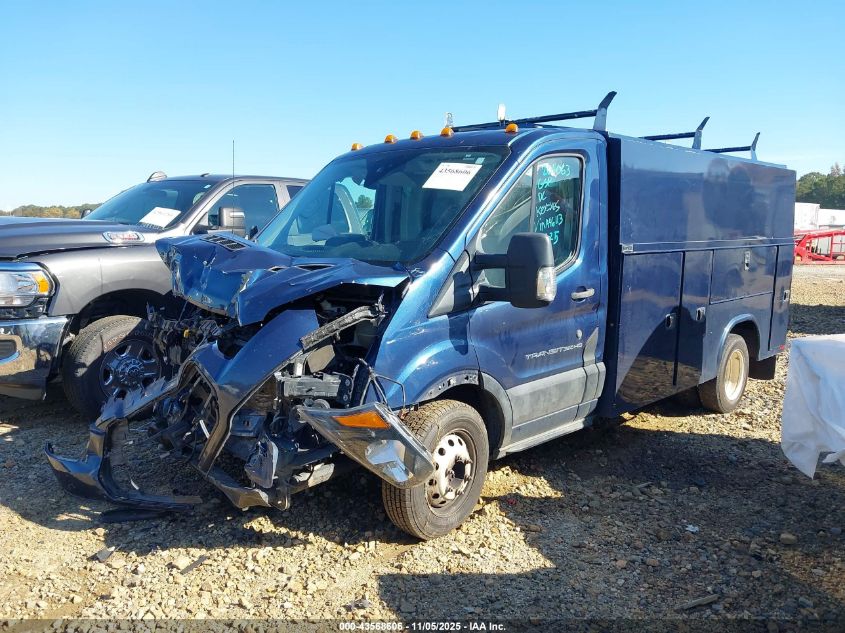 2019 Ford Transit-350 Cutaway VIN: 1FDBF6PMXKKA96113 Lot: 43568606