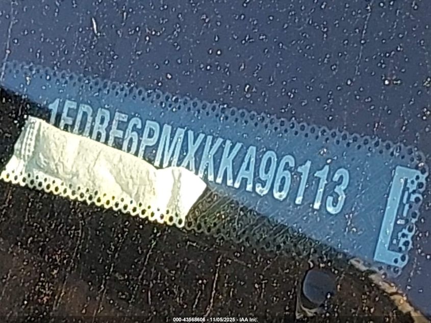 2019 Ford Transit-350 Cutaway VIN: 1FDBF6PMXKKA96113 Lot: 43568606