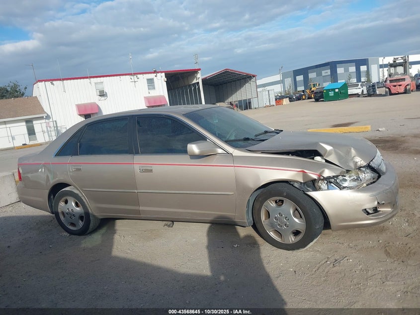 2002 Toyota Avalon Xl VIN: 4T1BF28B52U248261 Lot: 43568645