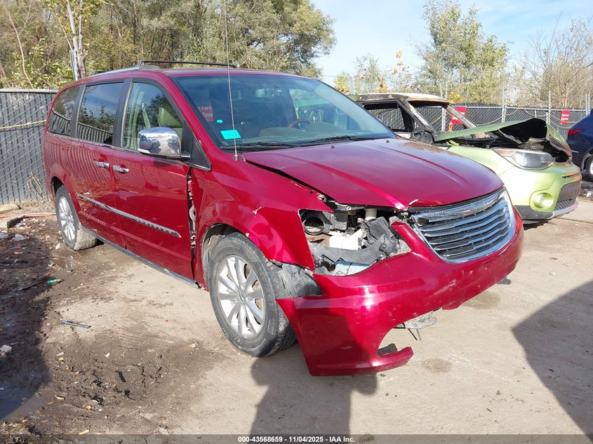 2015 CHRYSLER TOWN & COUNTRY LIMITED PLATINUM - 2C4RC1GG3FR752863