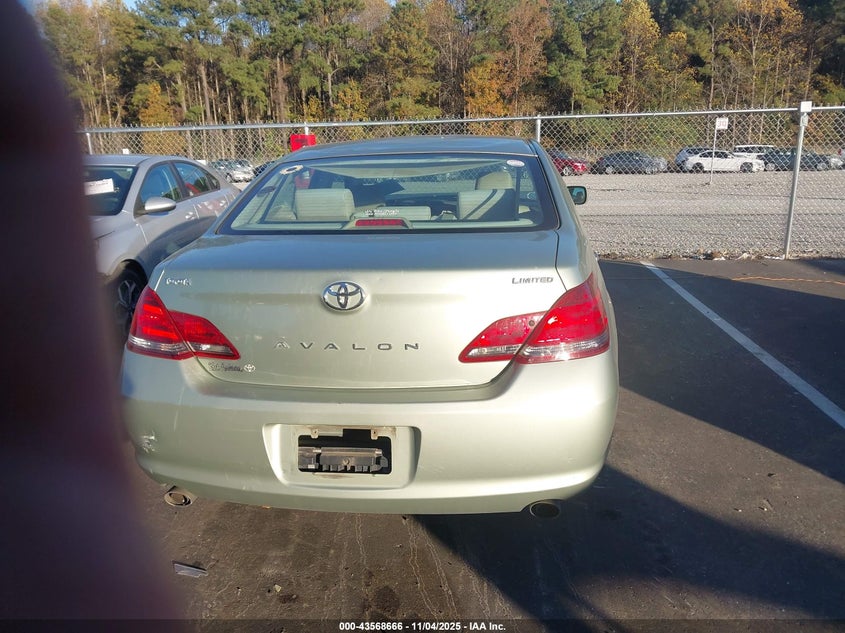 2008 Toyota Avalon Limited VIN: 4T1BK36B78U275247 Lot: 43568666