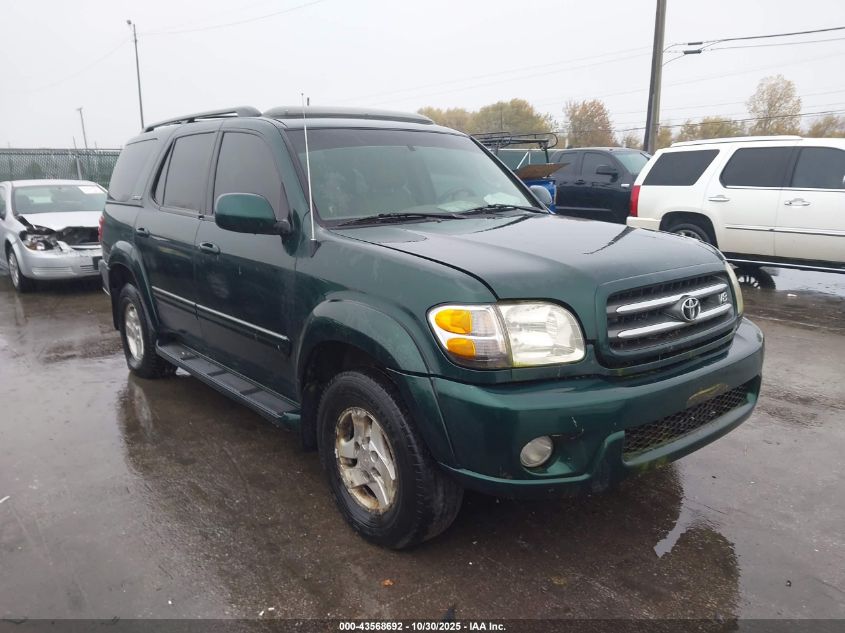 2002 Toyota Sequoia Limited V8
