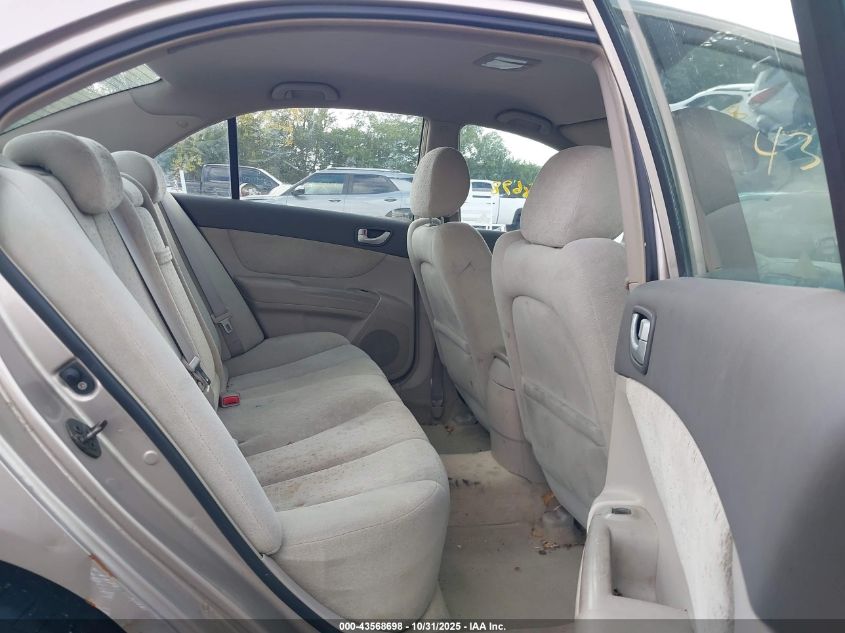 2006 Hyundai Sonata Gls V6/Lx V6 VIN: 5NPEU46F06H145418 Lot: 43568698