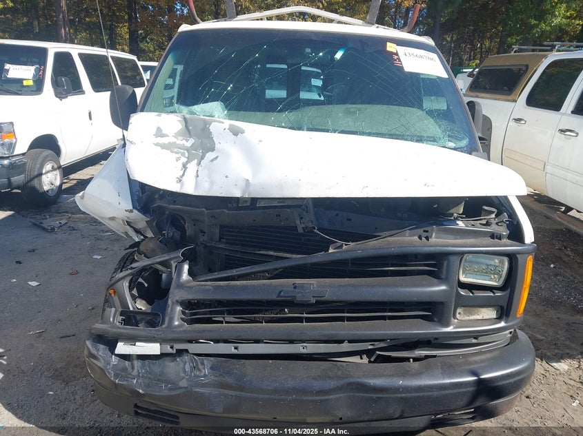 2001 Chevrolet Express VIN: 1GCEG15W411124952 Lot: 43568706