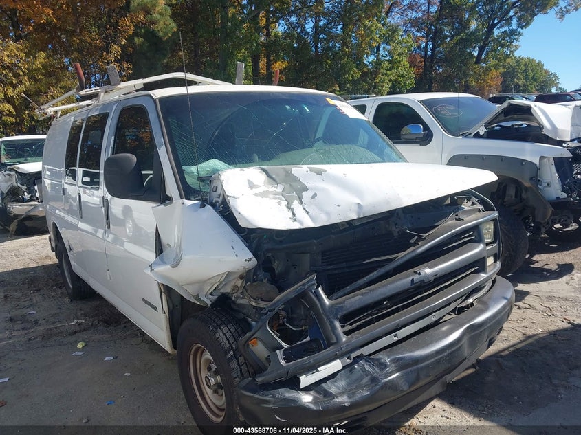 2001 Chevrolet Express VIN: 1GCEG15W411124952 Lot: 43568706