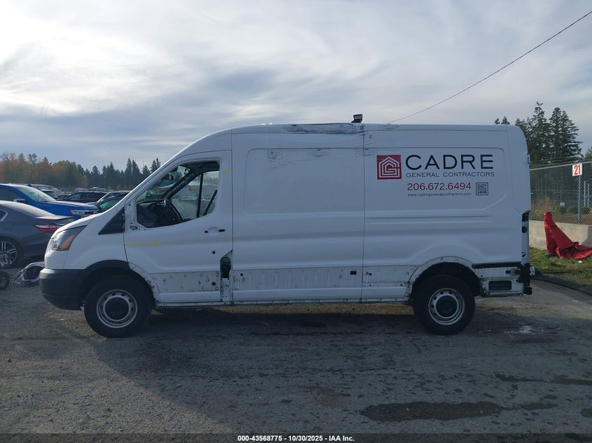 2019 Ford Transit-250 VIN: 1FTYR2CM3KKA93185 Lot: 43568775