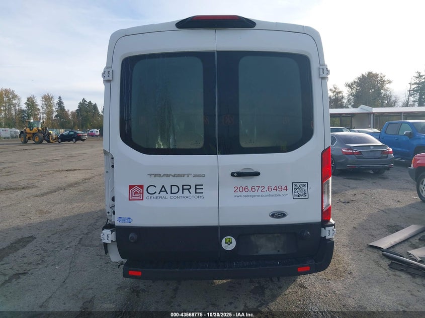 2019 Ford Transit-250 VIN: 1FTYR2CM3KKA93185 Lot: 43568775
