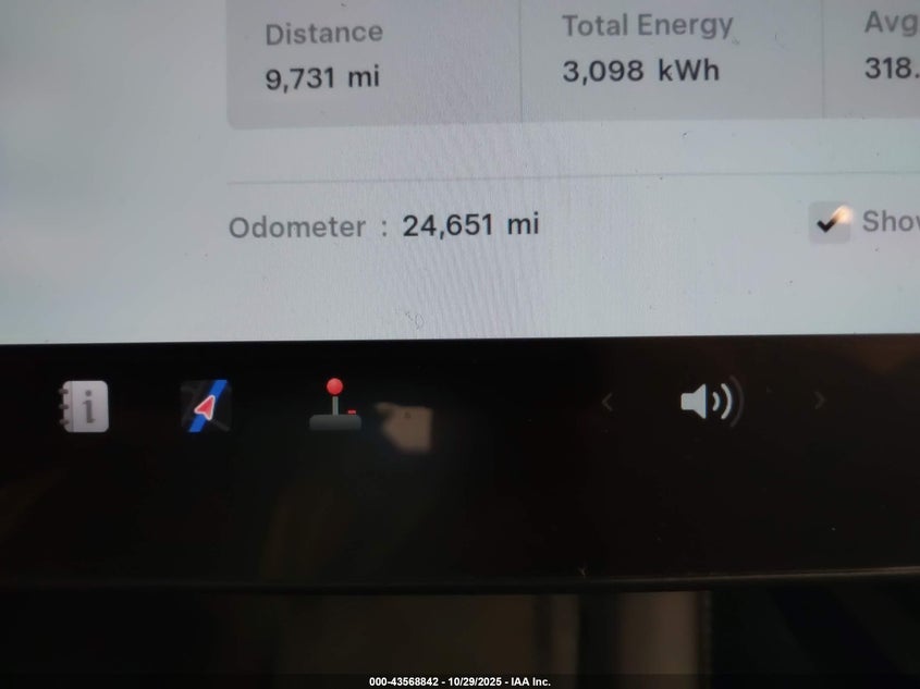 2022 Tesla Model Y Performance Dual Motor All-Wheel Drive VIN: 7SAYGDEF3NF456539 Lot: 43568842