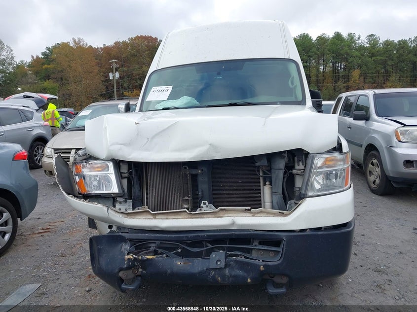 2016 Nissan Nv Cargo Nv2500 Hd Sv V8 VIN: 1N6AF0LYXGN808595 Lot: 43568848