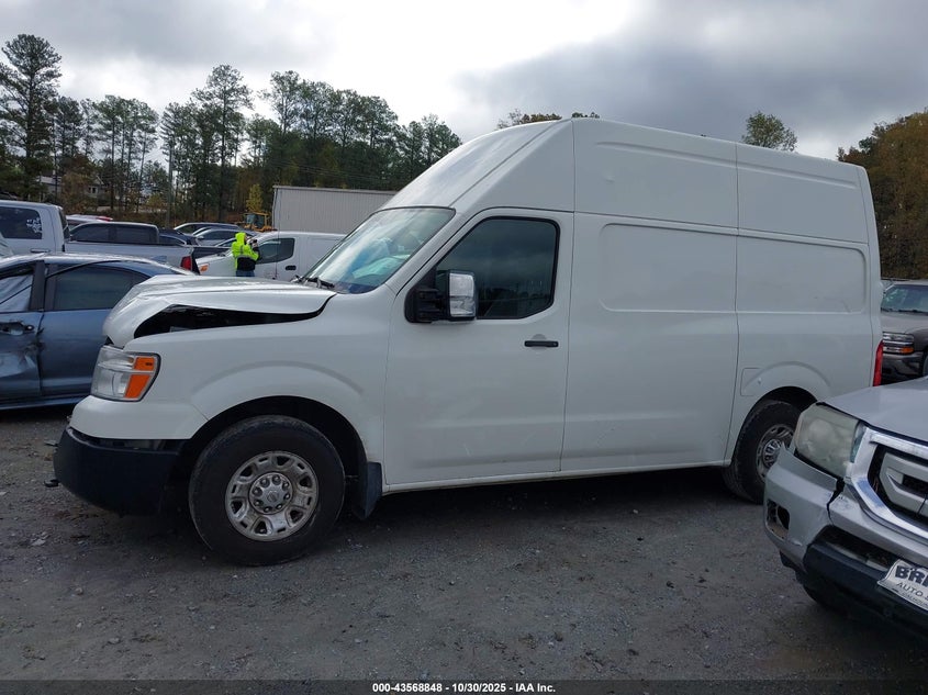2016 Nissan Nv Cargo Nv2500 Hd Sv V8 VIN: 1N6AF0LYXGN808595 Lot: 43568848