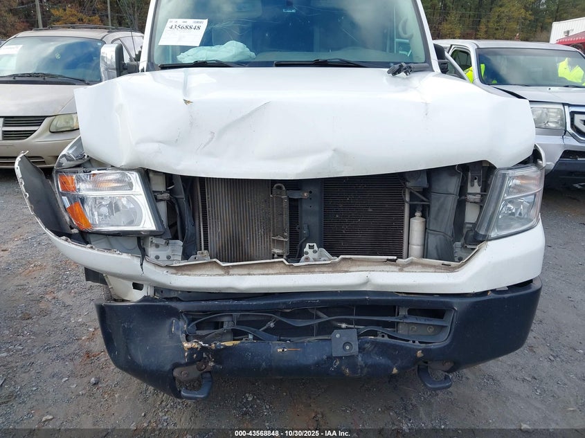 2016 Nissan Nv Cargo Nv2500 Hd Sv V8 VIN: 1N6AF0LYXGN808595 Lot: 43568848
