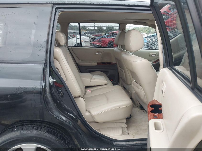 2006 Toyota Highlander Limited V6 VIN: JTEEP21A560137363 Lot: 43568857