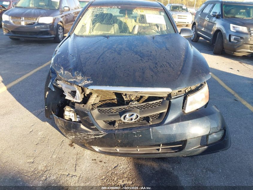 2006 Hyundai Sonata Gls V6/Lx V6 VIN: 5NPEU46F86H154223 Lot: 43568901