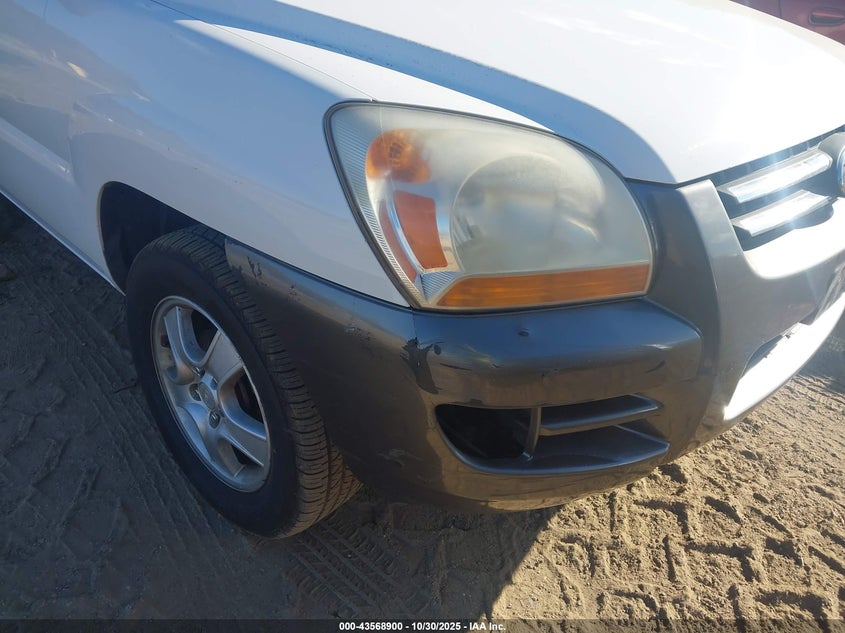 2008 Kia Sportage Lx VIN: KNDJF724287466138 Lot: 43568900