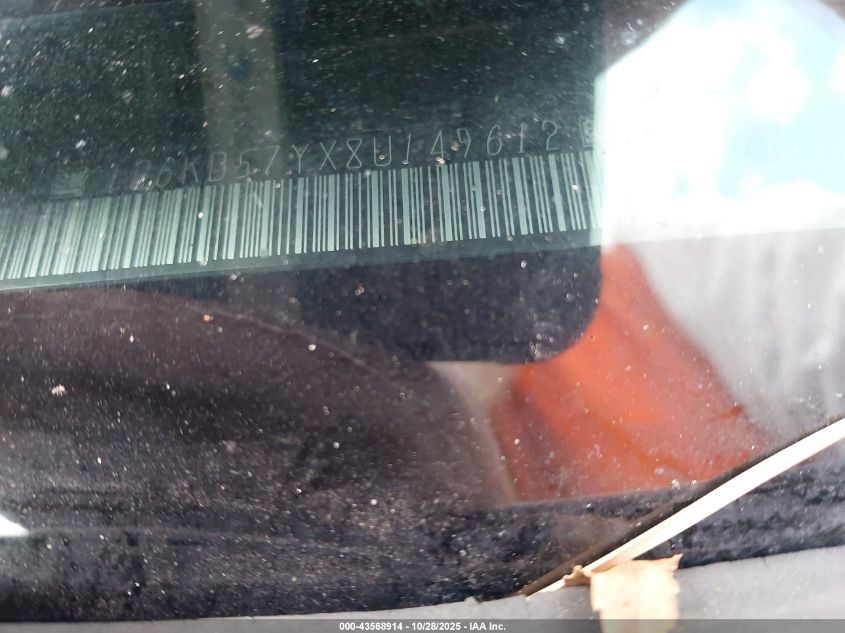 2008 Cadillac Dts 1Sc VIN: 1G6KD57YX8U149612 Lot: 43568914