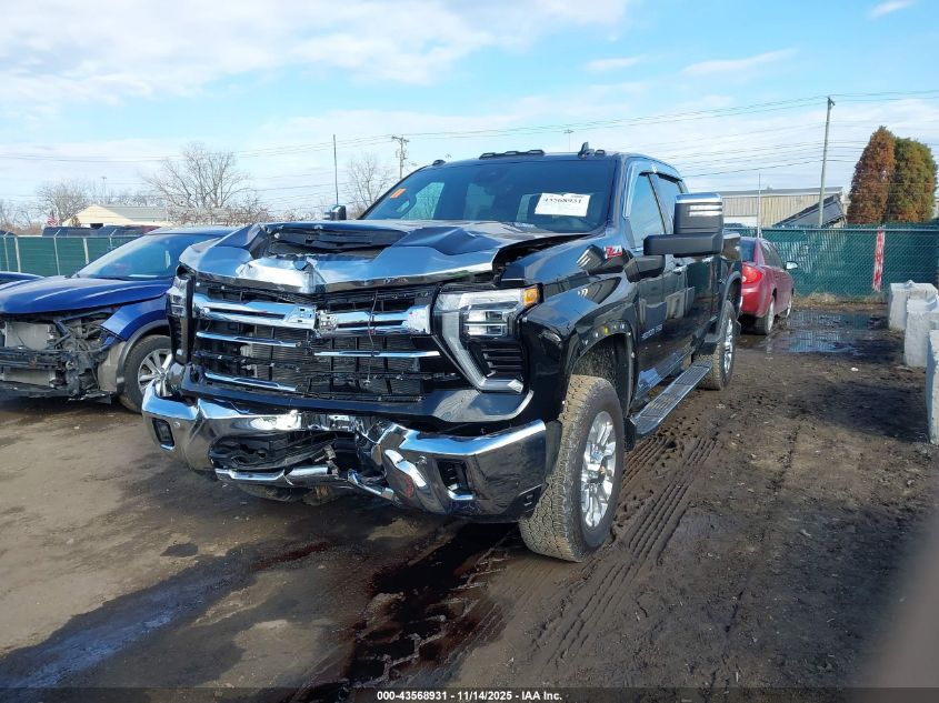2025 Chevrolet Silverado 2500Hd 4Wd Standard Bed Ltz VIN: 2GC4KPEY6S1131072 Lot: 43568931