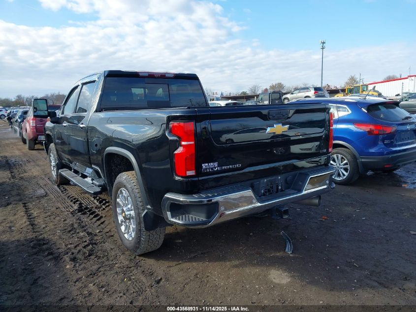 2025 Chevrolet Silverado 2500Hd 4Wd Standard Bed Ltz VIN: 2GC4KPEY6S1131072 Lot: 43568931