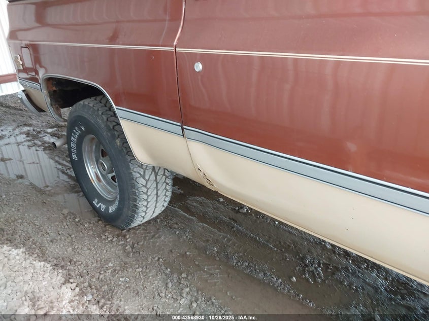 1982 Chevrolet Blazer K10 VIN: 1G8EK18H6CF125869 Lot: 43568930