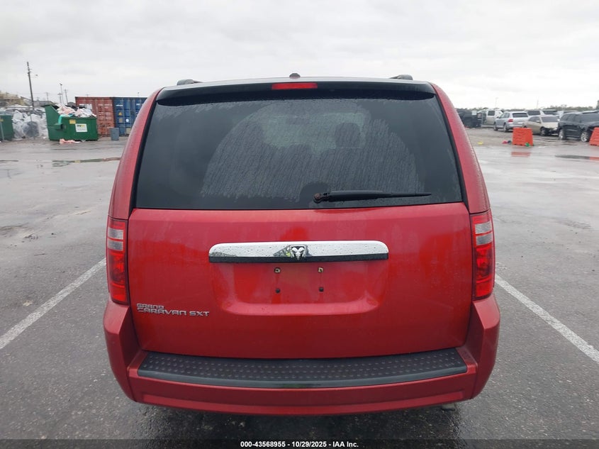 2008 Dodge Grand Caravan Sxt VIN: 1D8HN54P48B188709 Lot: 43568955