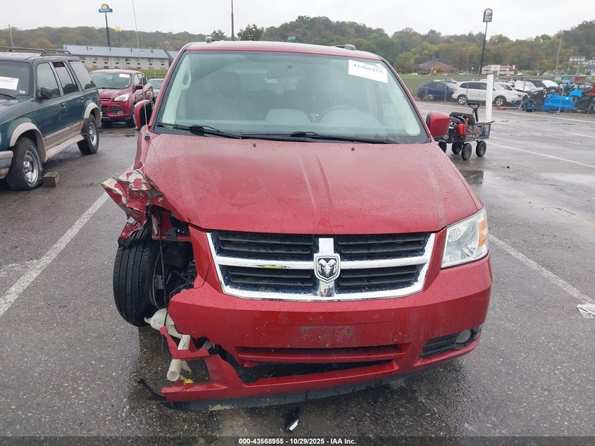 2008 Dodge Grand Caravan Sxt VIN: 1D8HN54P48B188709 Lot: 43568955