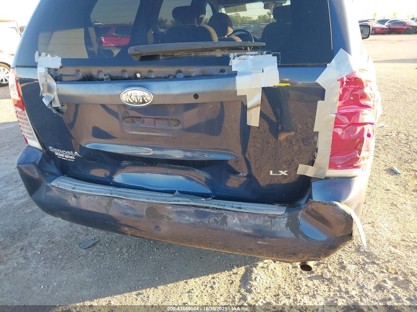 2006 Kia Sedona Ex/Lx VIN: KNDMB233666064286 Lot: 43569004