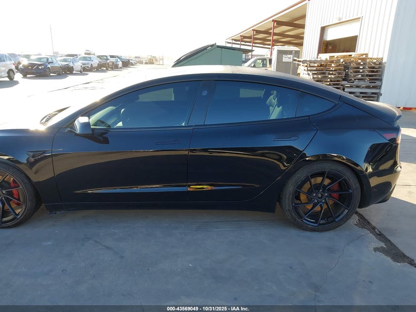 2024 Tesla Model 3 Performance All-Wheel Drive VIN: 5YJ3E1ET6RF784741 Lot: 43569049