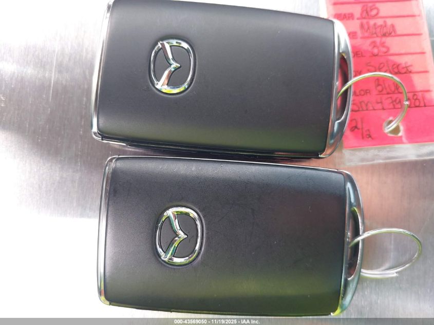 2025 Mazda Mazda3 VIN: 3MZBPABM7SM479881 Lot: 43569050