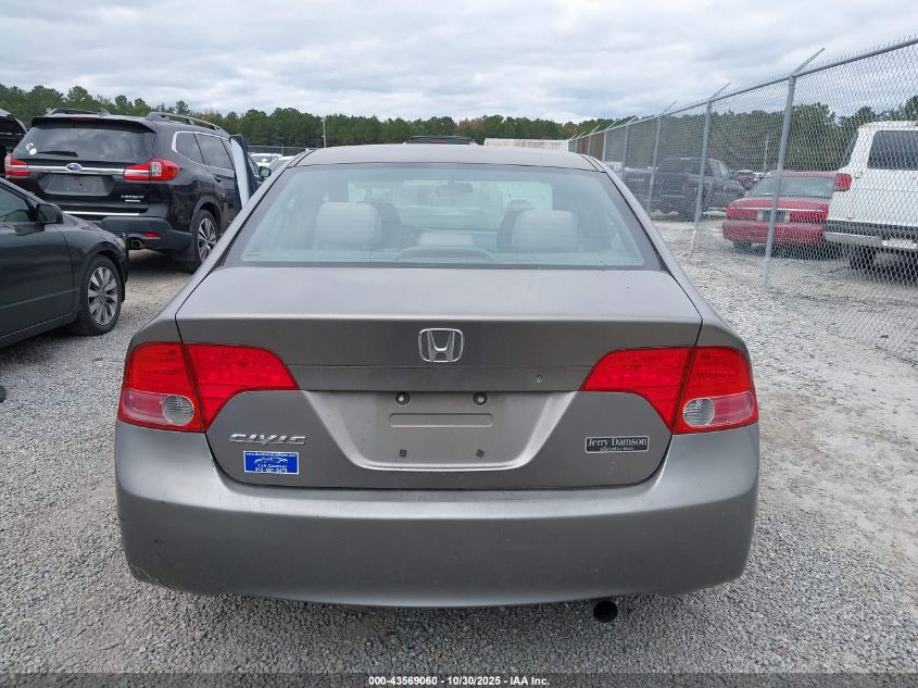 2006 Honda Civic Lx VIN: 1HGFA16526L110329 Lot: 43569060